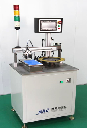 SMD石英晶体温测自动装圈机